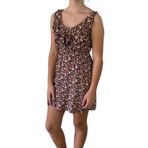 Spring Street Floral Sleeveless Dress Size S